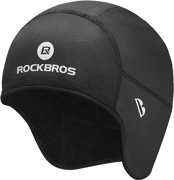 ROCKBROS Skull Cap Helmet Liner for Men Women, Black