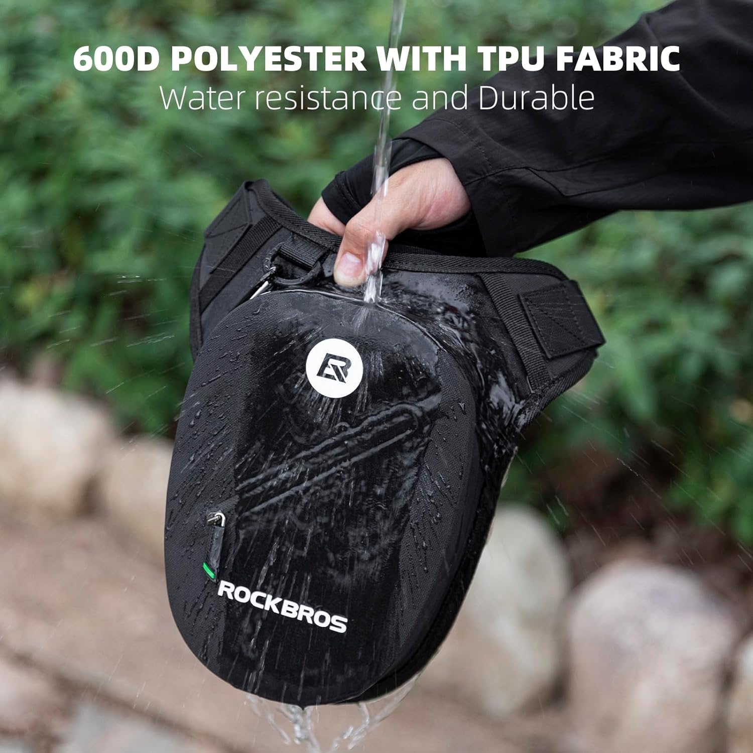 ROCKBROS Waterproof Motorcycle Drop Leg Bag Adjustable Durable 1L Capacity - ROCKBROS