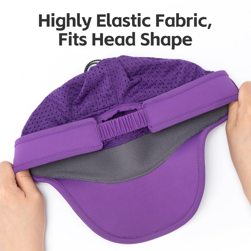 ROCKBROS Summer Sun Protection Cap with Cooling Ice Silk and Adjustable Design