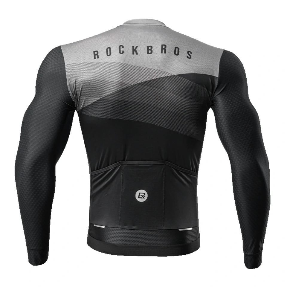 ROCKBROS Men's Cycling Long-Sleeve Jersey