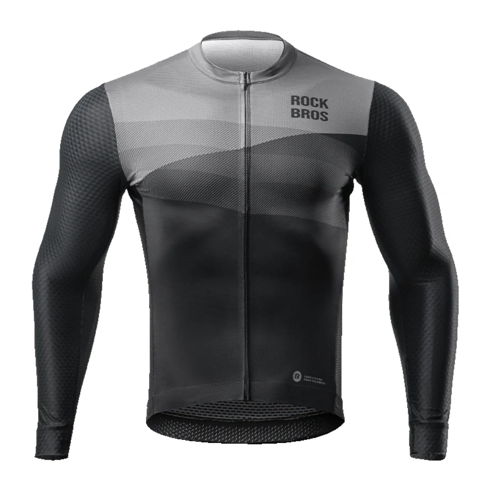 ROCKBROS Men's Cycling Long-Sleeve Jersey