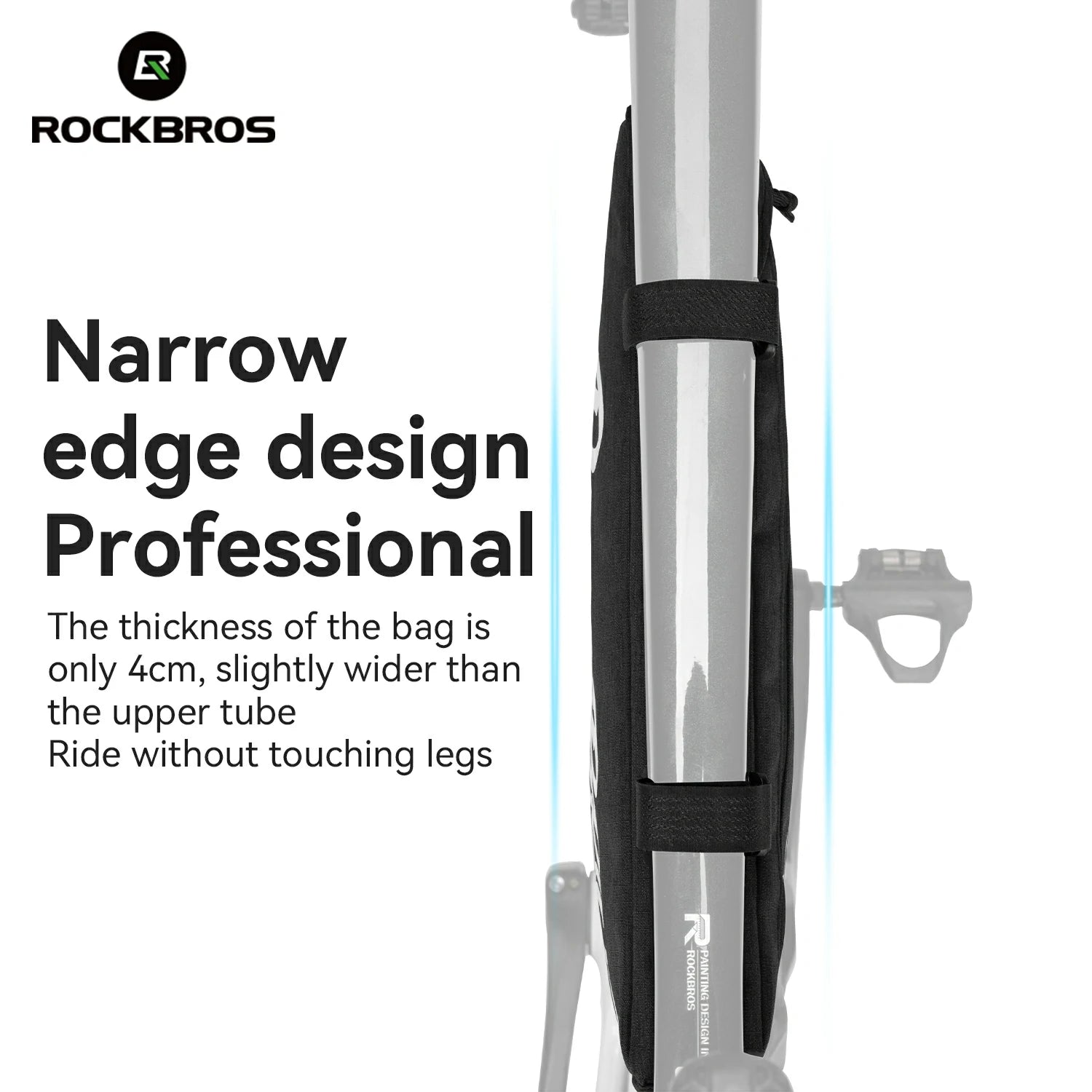 ROCKBROS FlashRide Sketch Bike Triangle Bag