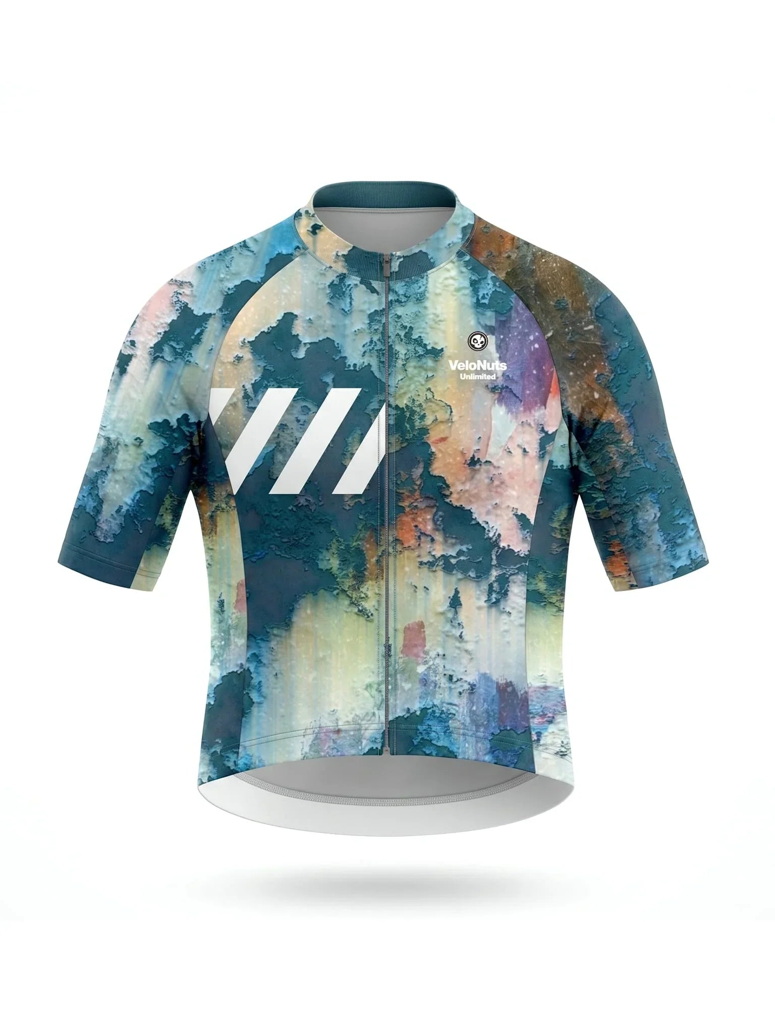 Women's Cycling Jersey Retro Signal#Type_Pixel Drift