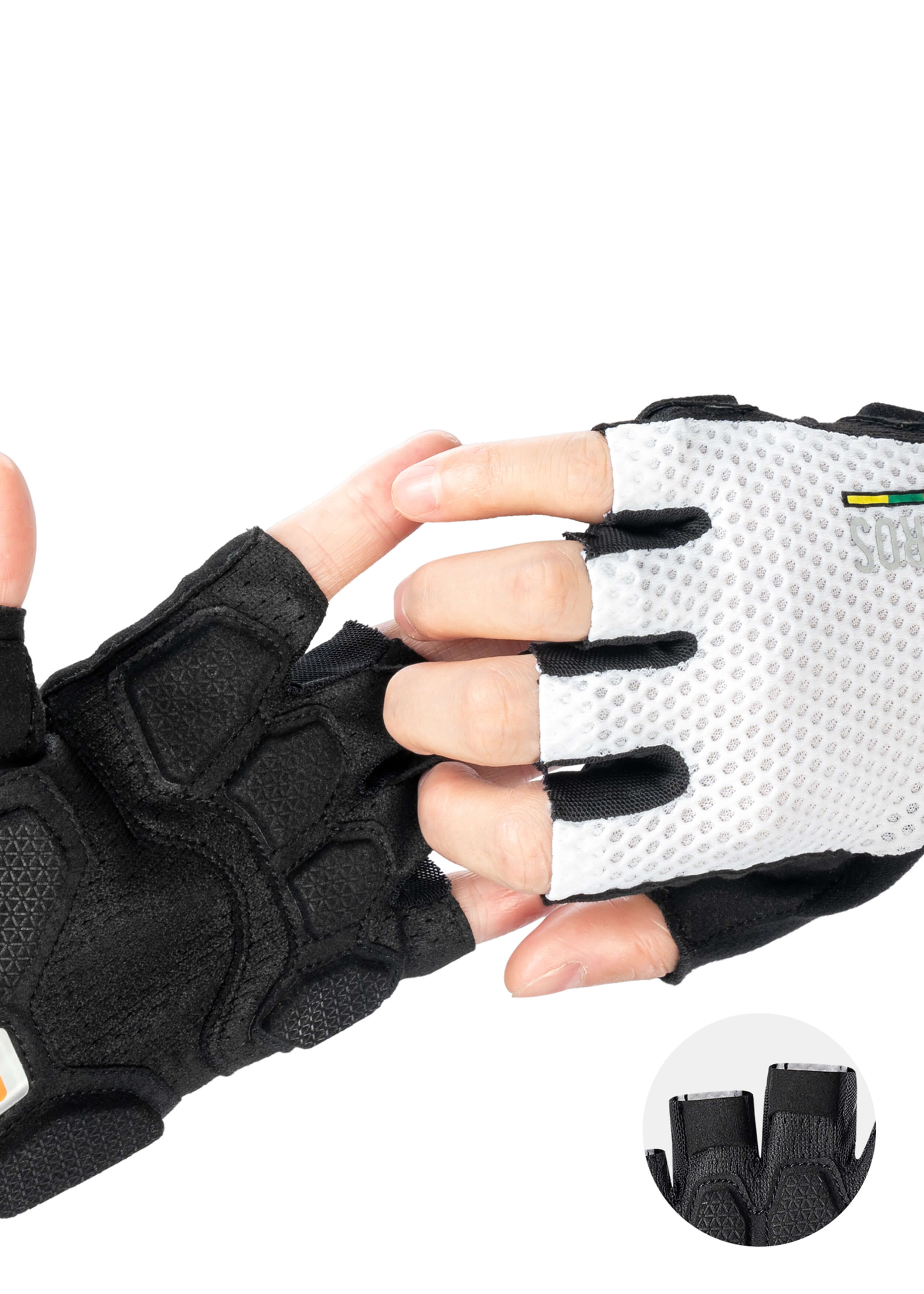 Breathable Anti-Slip Half Finger Cycling Gloves | ROAD TO SKY