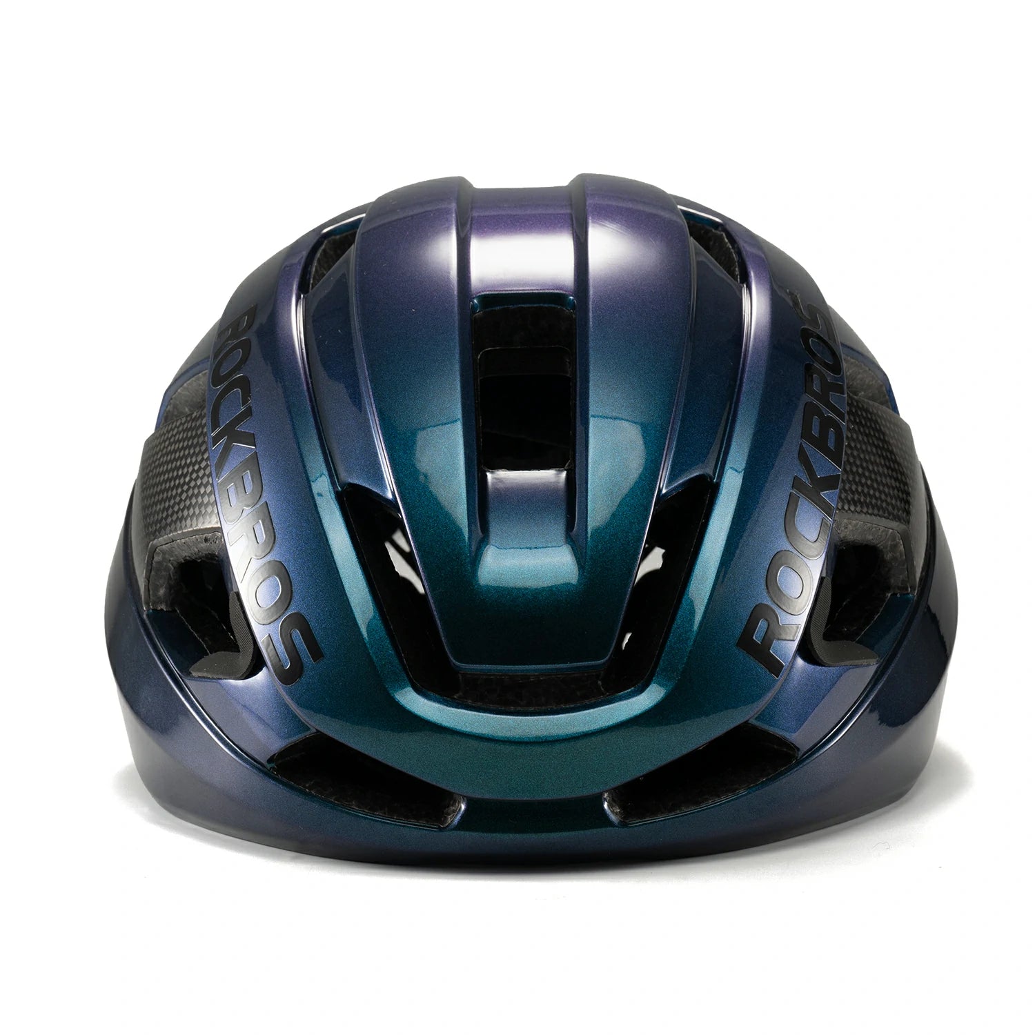 carbon-fiber-cycling-helmet-antibacterial-lining-ventilated-adjustable-fit-3d-grid-safety-protection#color_dark blue