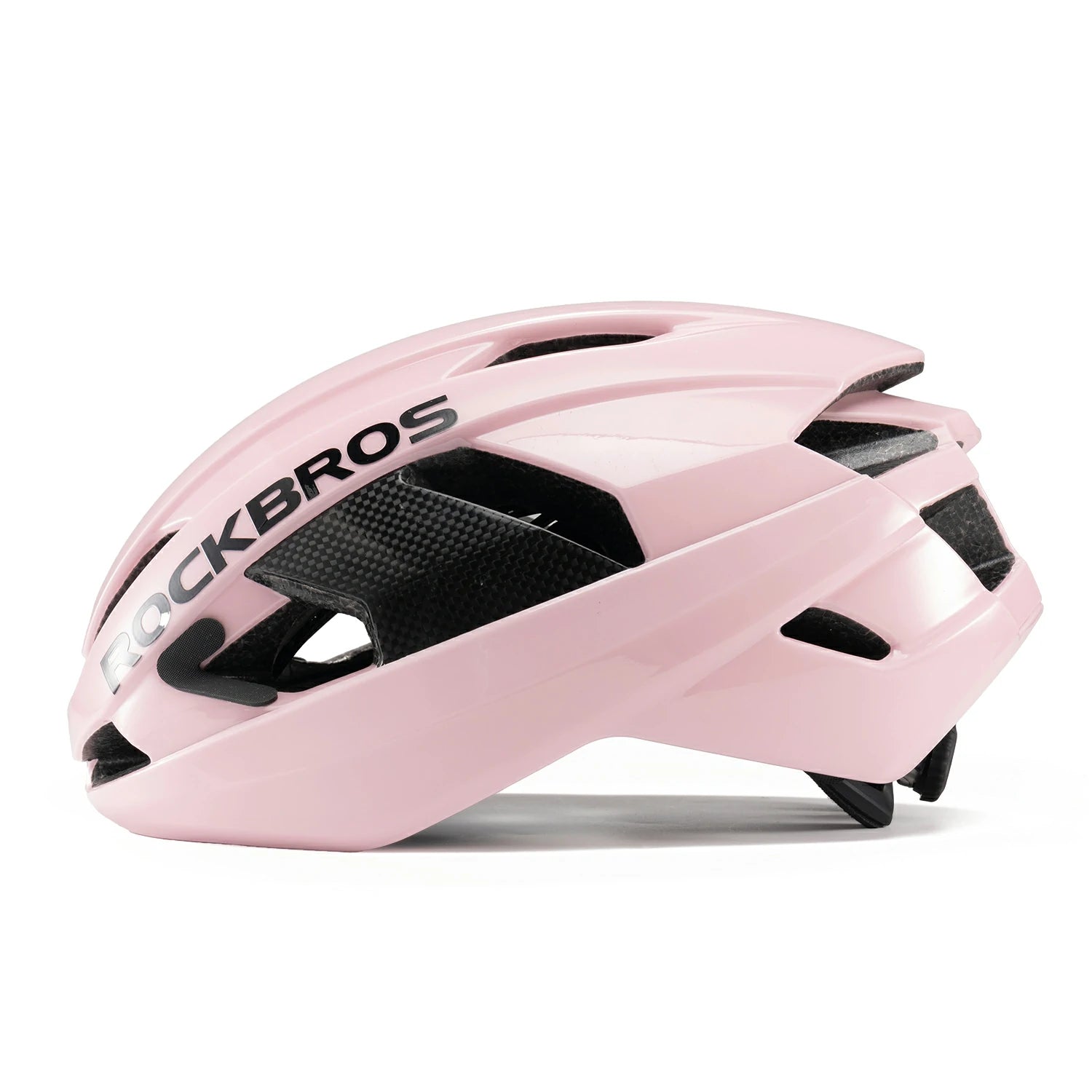 carbon-fiber-cycling-helmet-antibacterial-lining-ventilated-adjustable-fit-3d-grid-safety-protection#color_pink