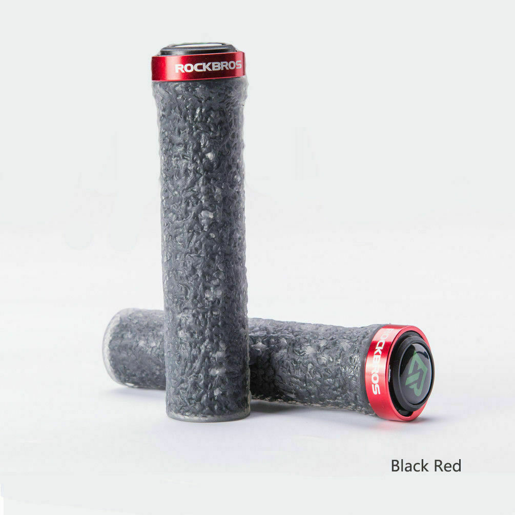 ROCKBROS Mountain Road Bike Grips Bicycle Handlebar Grips Double Lock-on 2.22cm - ROCKBROSUSA