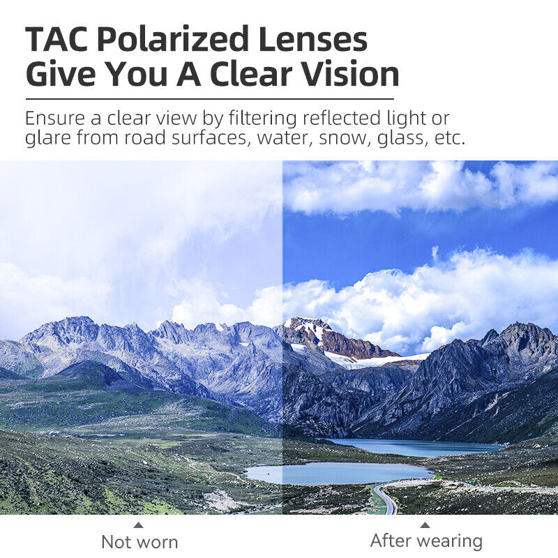 ROCKBROS UV400 Photochromic Cycling Glasses - Lightweight, Clear Lens - ROCKBROSUSA