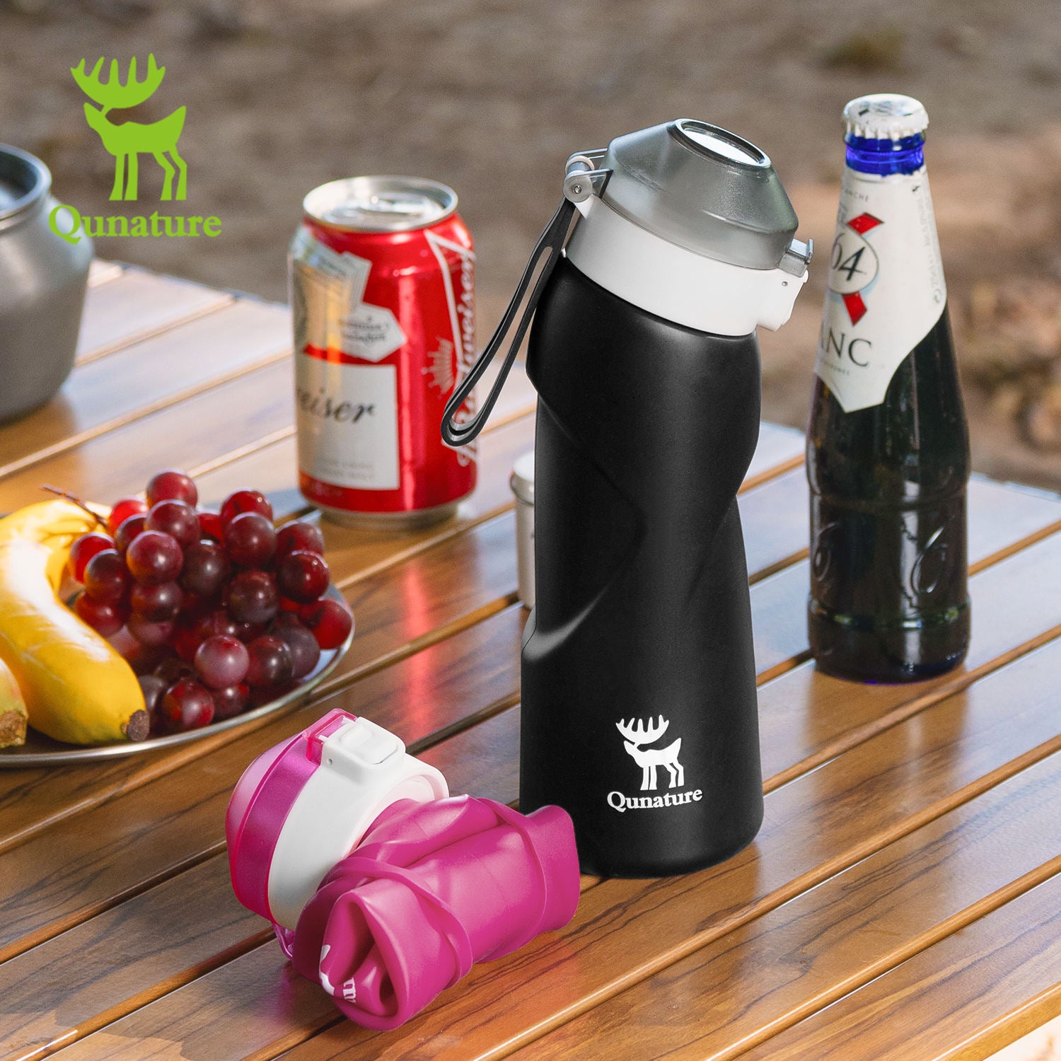 Water Bottle Angled Straight-Fold Soft