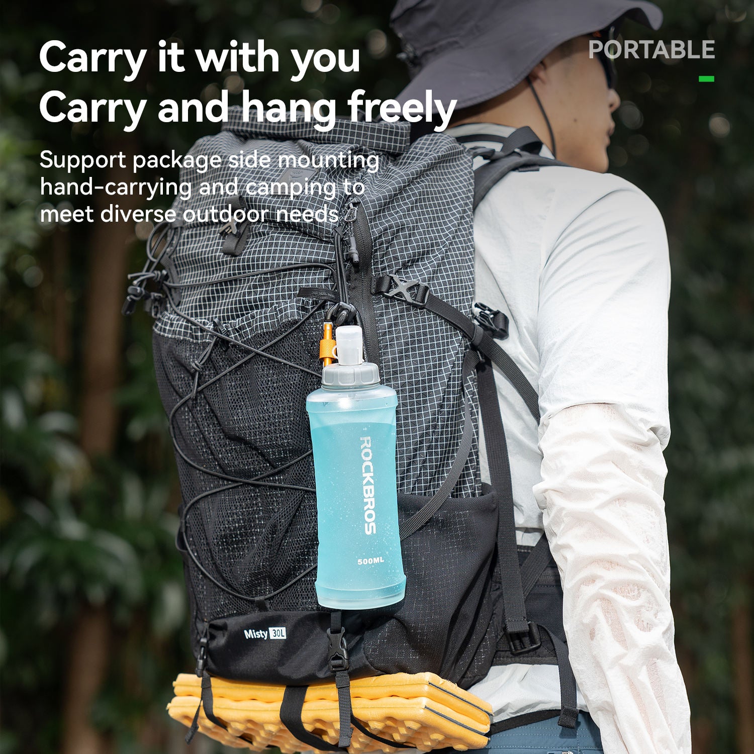 Portable Soft Water Bottle – 500 ML