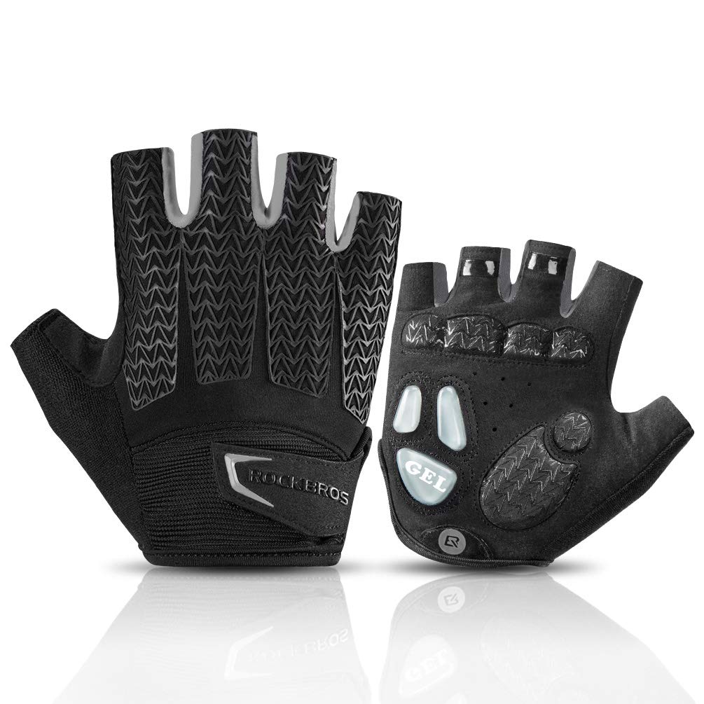 ROCKBROS Winter Cycling Windproof Anti-Slip Thermal Bike Gloves for Cycling,Biking,Running