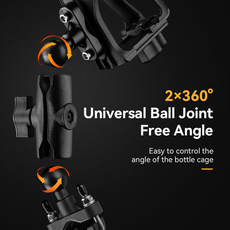 Adjustable Water Bottle Holder for Motorcycles