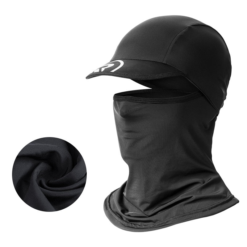 Ice Silk Sun Protection Hood with Brim