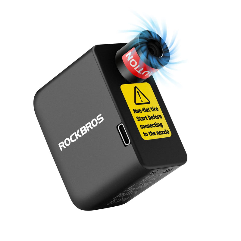 ROCKBROS AS1 Mini Electric Bike Tire Pump 100PSI