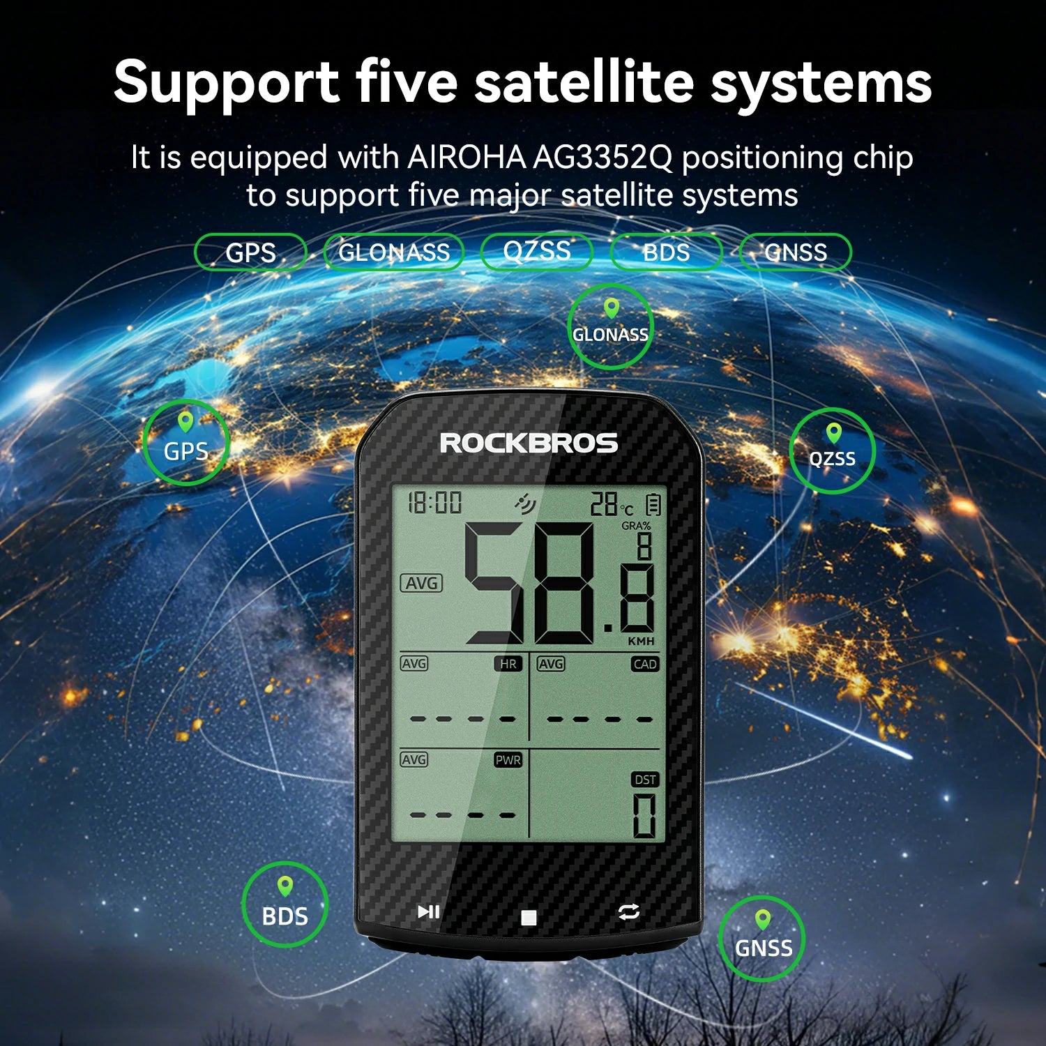 M1 Pro Wireless Bike Computer