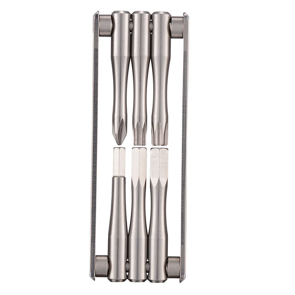 SUS420 High-Strength Stainless Steel 6-in-1 Multi-Function Tool