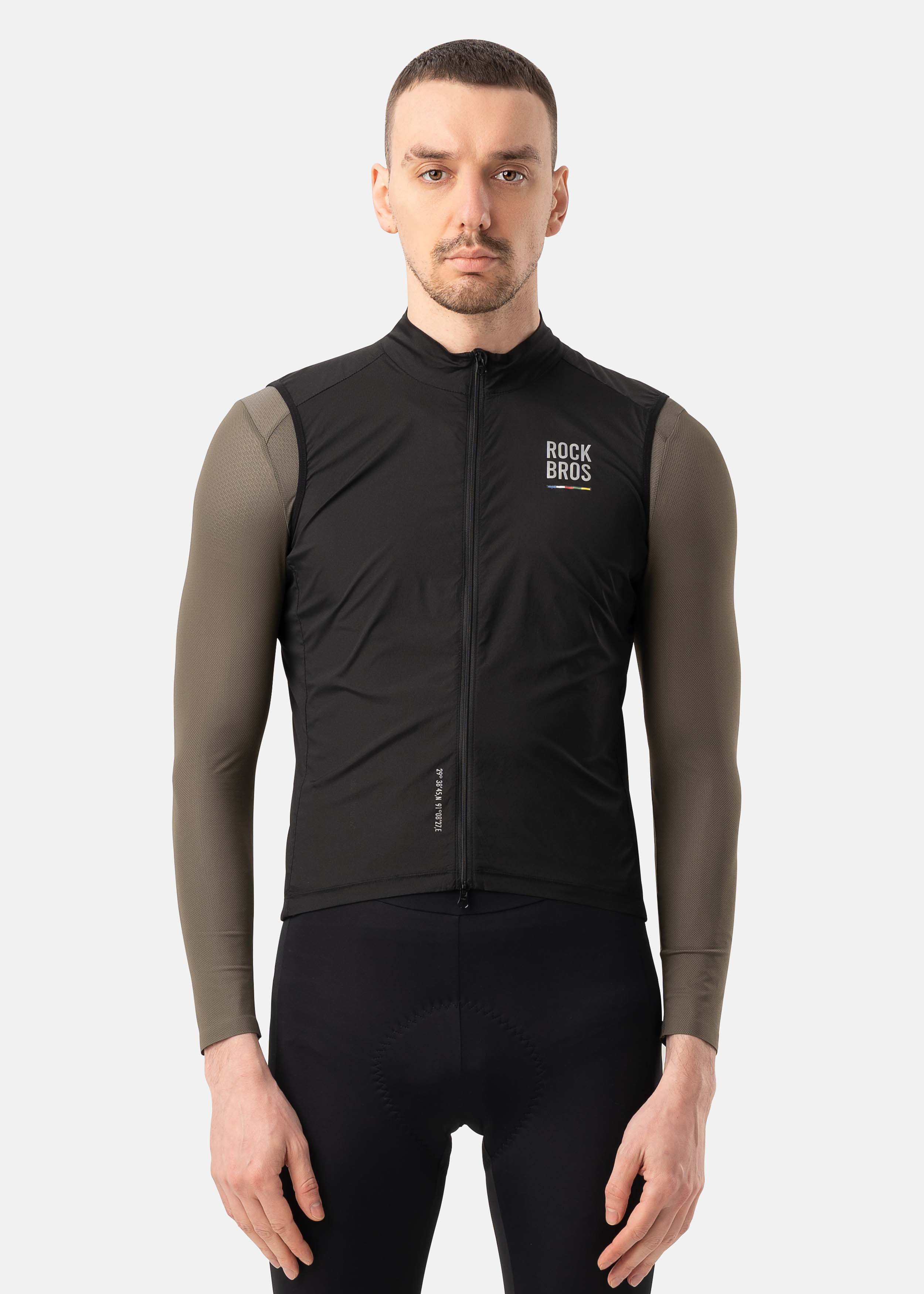 ROAD TO SKY Lightweight Windproof Vest Black
