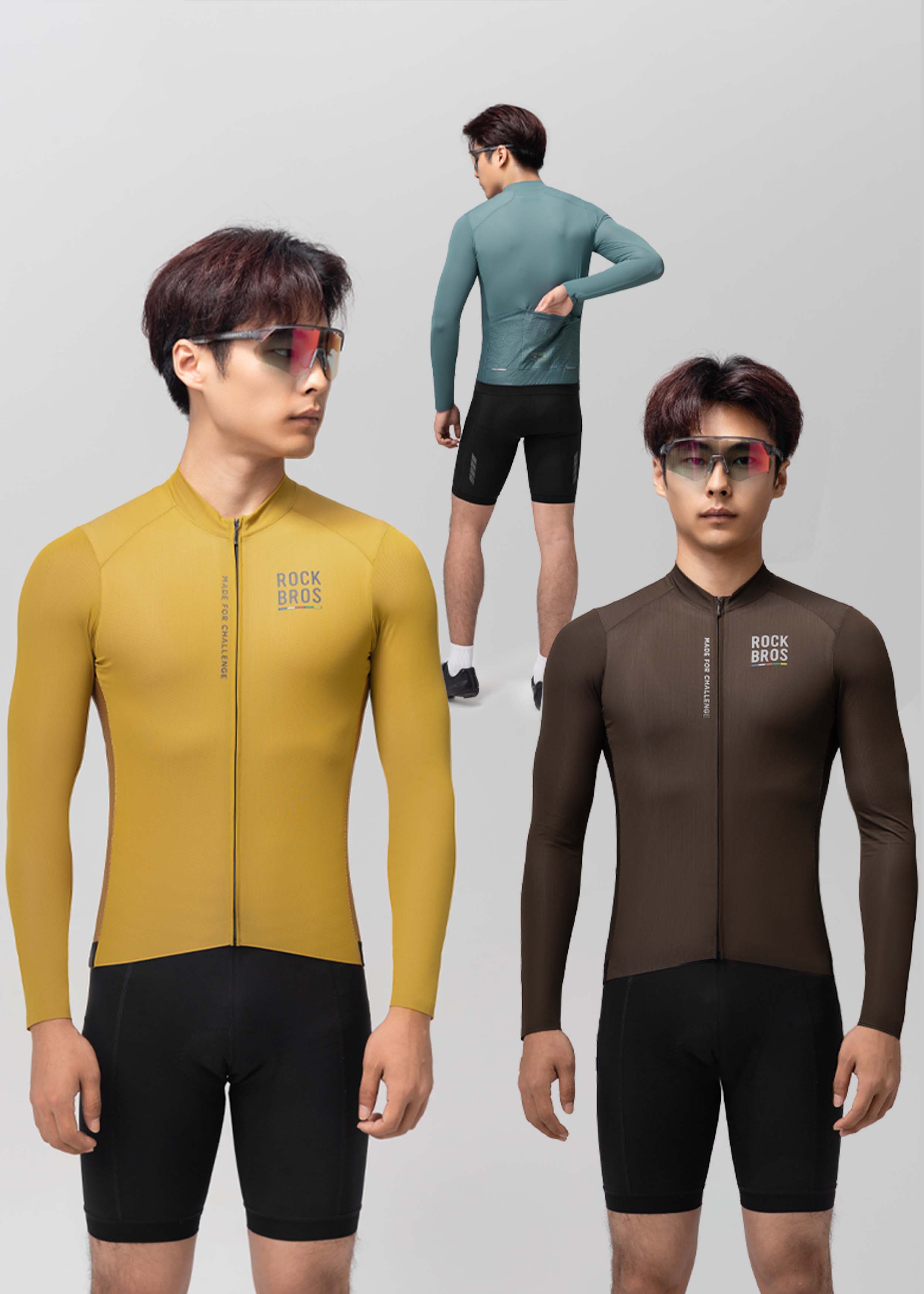 ROAD TO SKY Men's Cycling Long Sleeve Jersey ¢ò