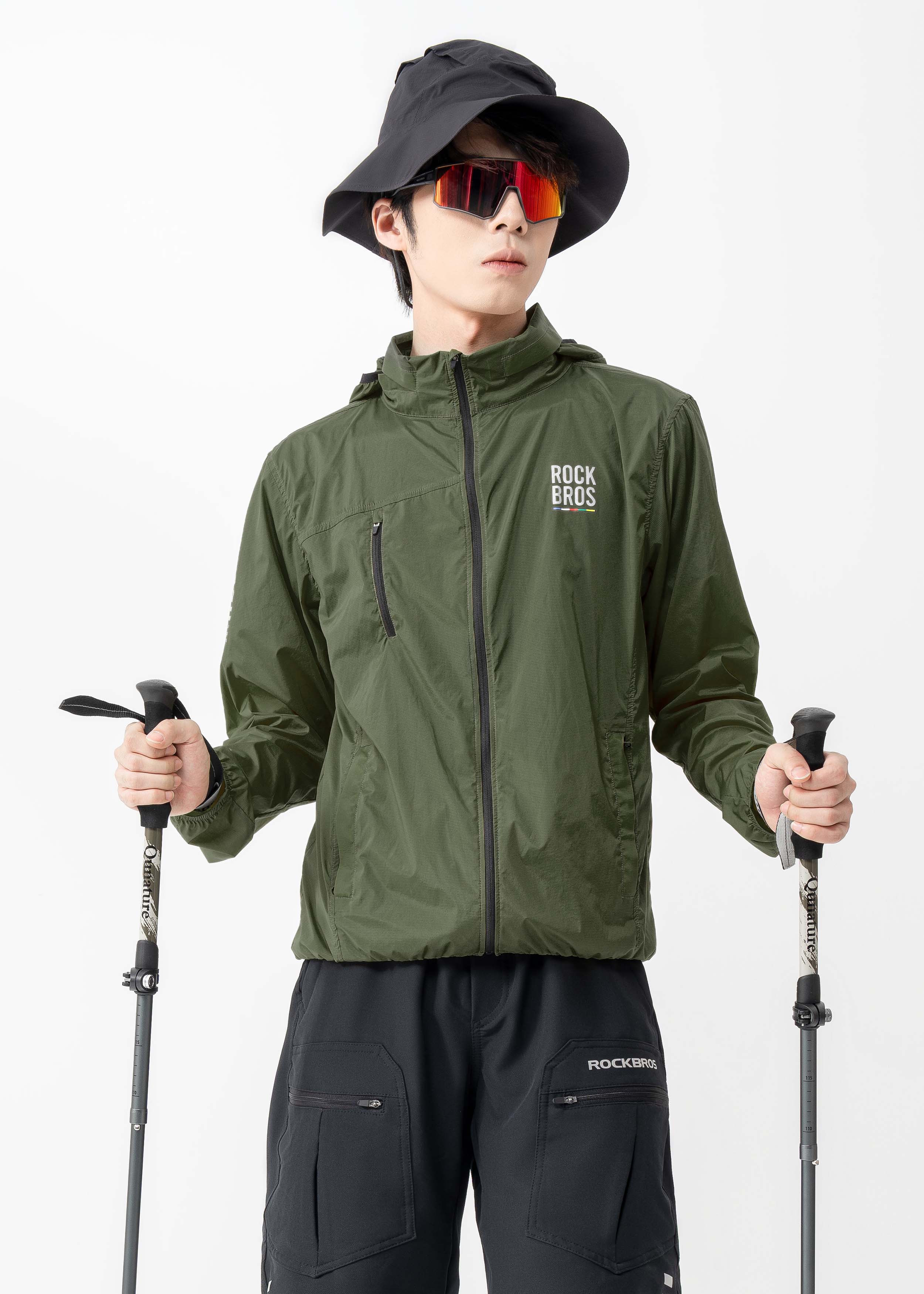 Road to Sky Men's Lightweight Cycling Windbreaker | ROCKBROS