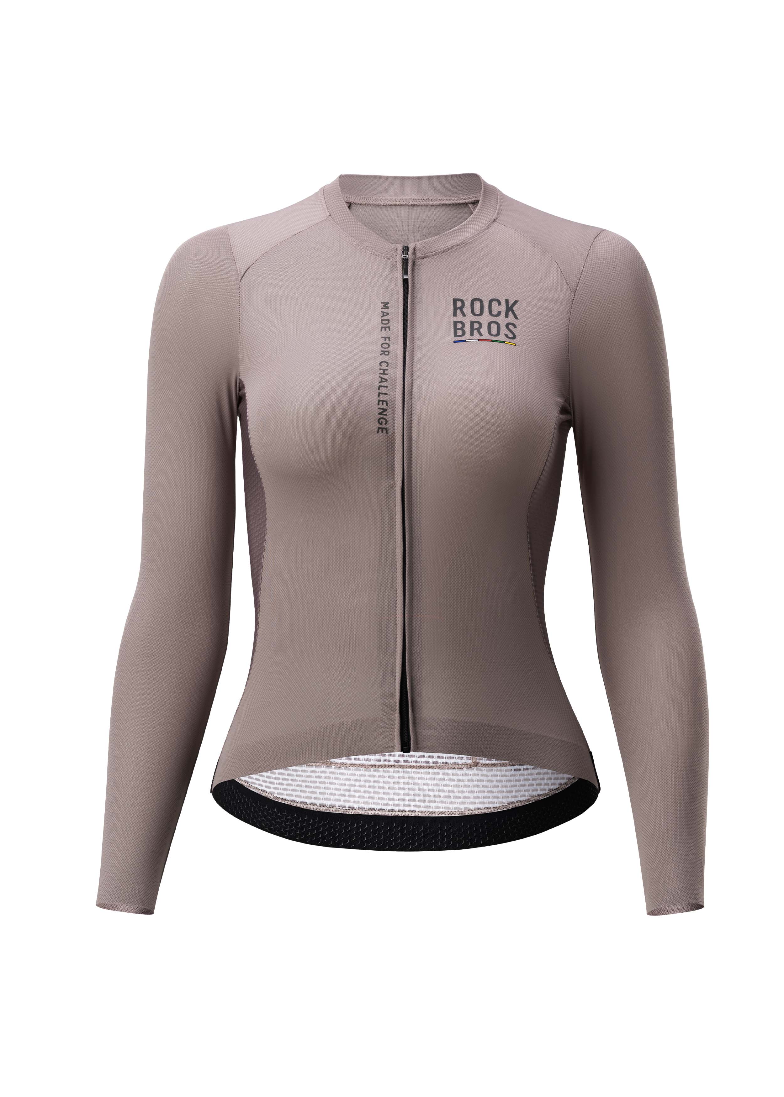 ROAD TO SKY Women's Cycling Long-Sleeved Jersey ¢ò Grey