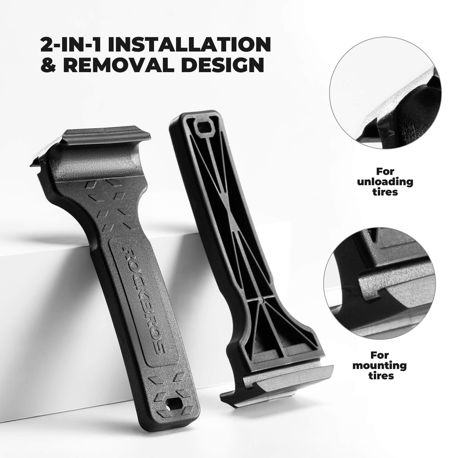 ROCKBROS Bicycle Tire Levers – Lightweight Yet Unbreakable, Effortless Tire Changes!