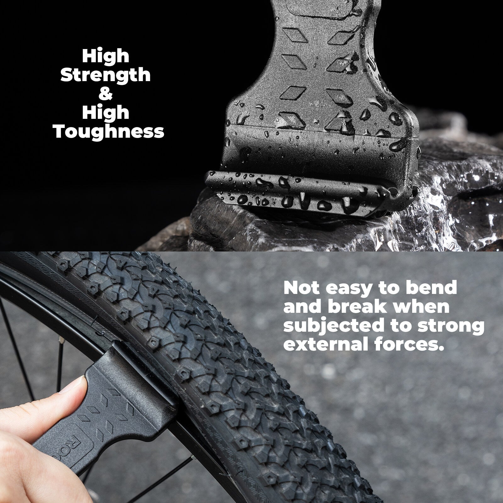 ROCKBROS Bicycle Tire Levers – Lightweight Yet Unbreakable, Effortless Tire Changes!