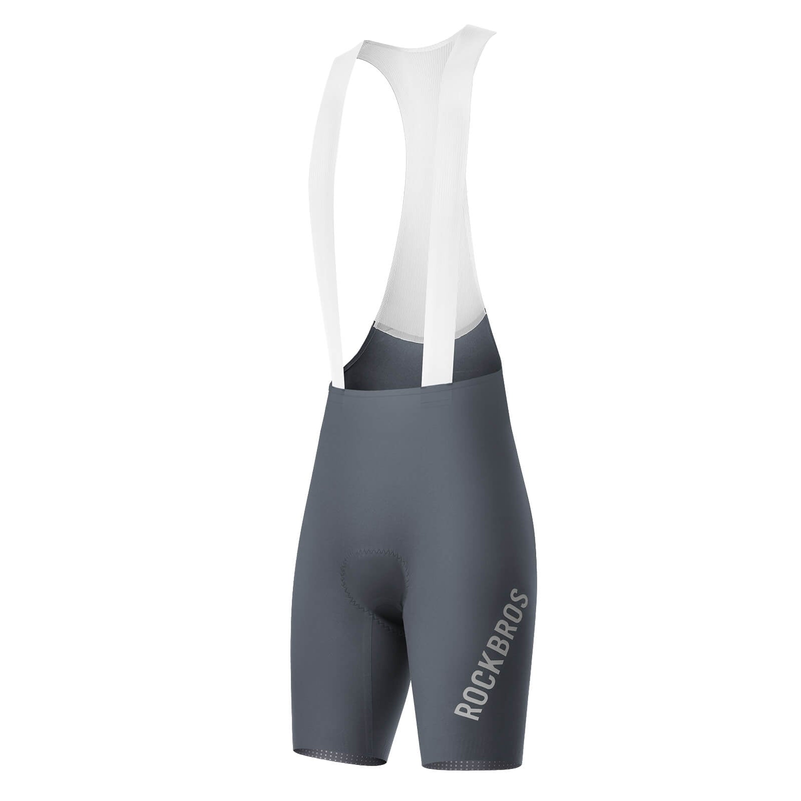 ROCKBROS DOLOMITI Pads Men’s Cycling Bib Shorts #Color_Grey
