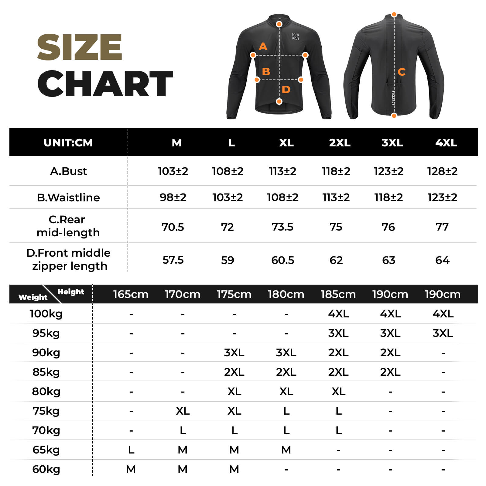 ROCKBROS Long-Sleeve Cycling Windbreaker Jacket – Ultimate Weather Protection!
