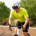ROCKBROS Men’s Reflective Cycling Jersey – Ride Safe, Stay Fast!