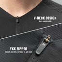 ROCKBROS Men’s Cycling Jersey – Diamond Pattern | Ride Hard, Stay Stylish!