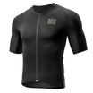 ROCKBROS Men’s Cycling Jersey – Diamond Pattern | Ride Hard, Stay Stylish! #Color_Black
