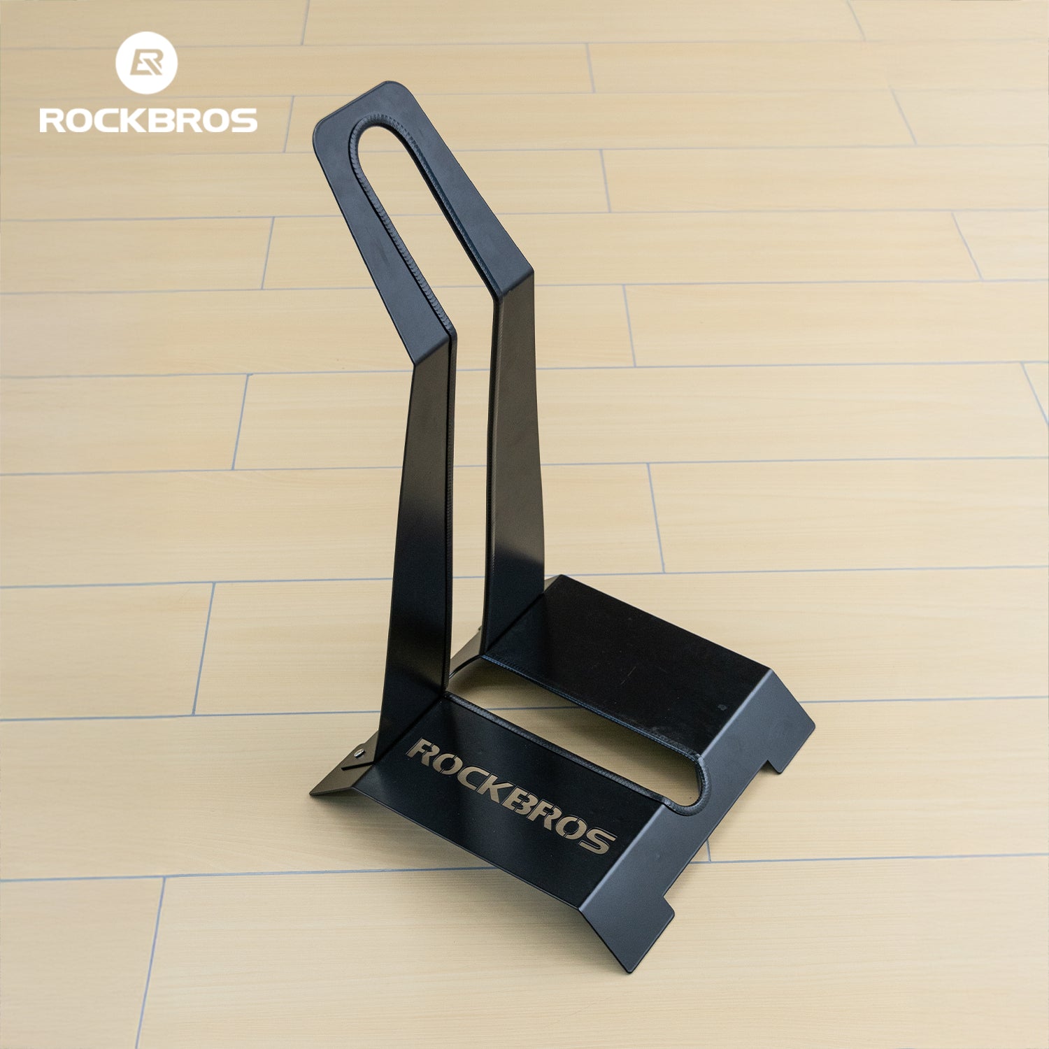 ROCKBROS-l-shaped-carbon-steel-bicycle-floor-stand-bike-parking-rack