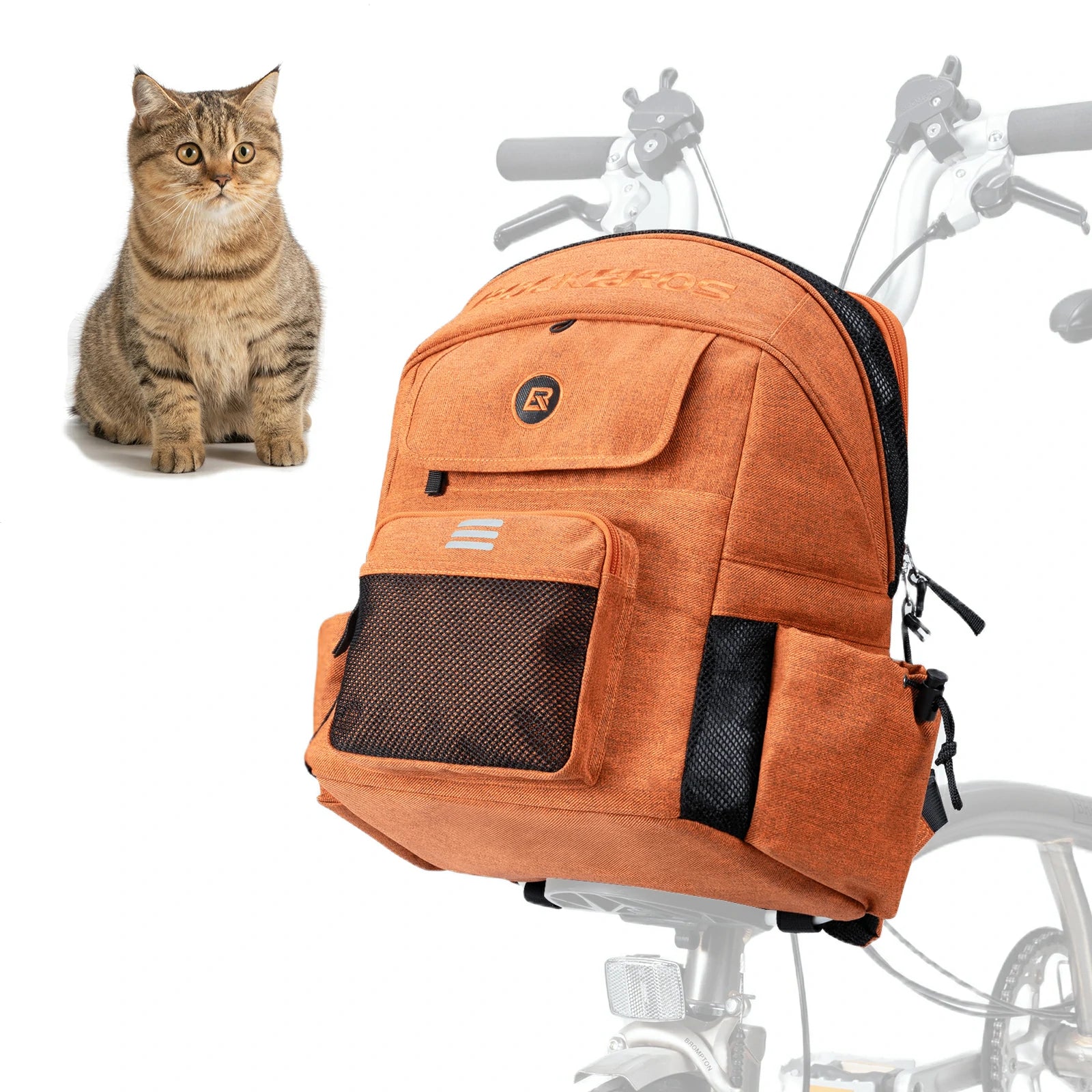 Handlebar Pet Carrier Bag for Brompton & Folding Bikes 21L Handlebar Pet Carrier Bag for Brompton & Folding Bikes 21L
