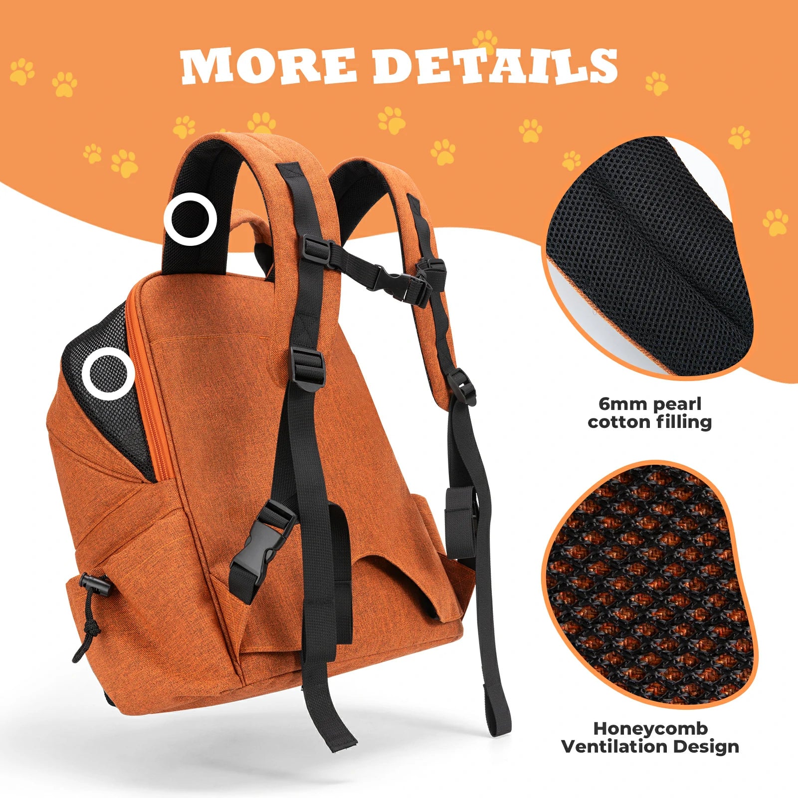 ROCKBROS Folding Bike Pet Bag  Backpack