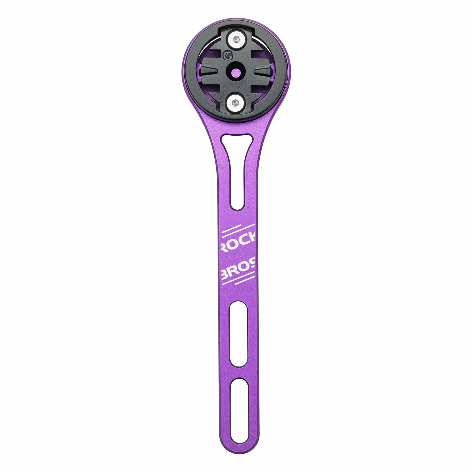 ROCKBROS Bike Aluminum Computer Mount compatible with Garmin, Wahoo, Bryton, and GoPro - ROCKBROS#color_Purple