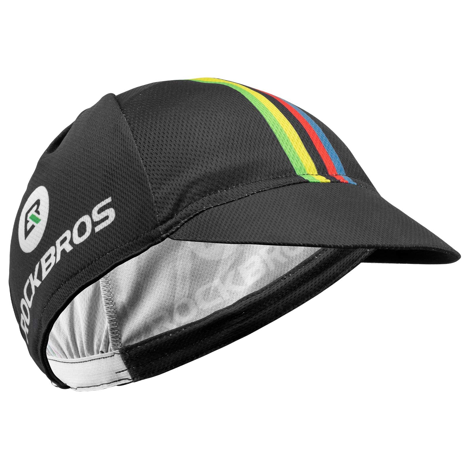 ROCKBROS Cycling Cap Sun Visor Ployester Breathable Rainbow Hat for Men Women - ROCKBROS