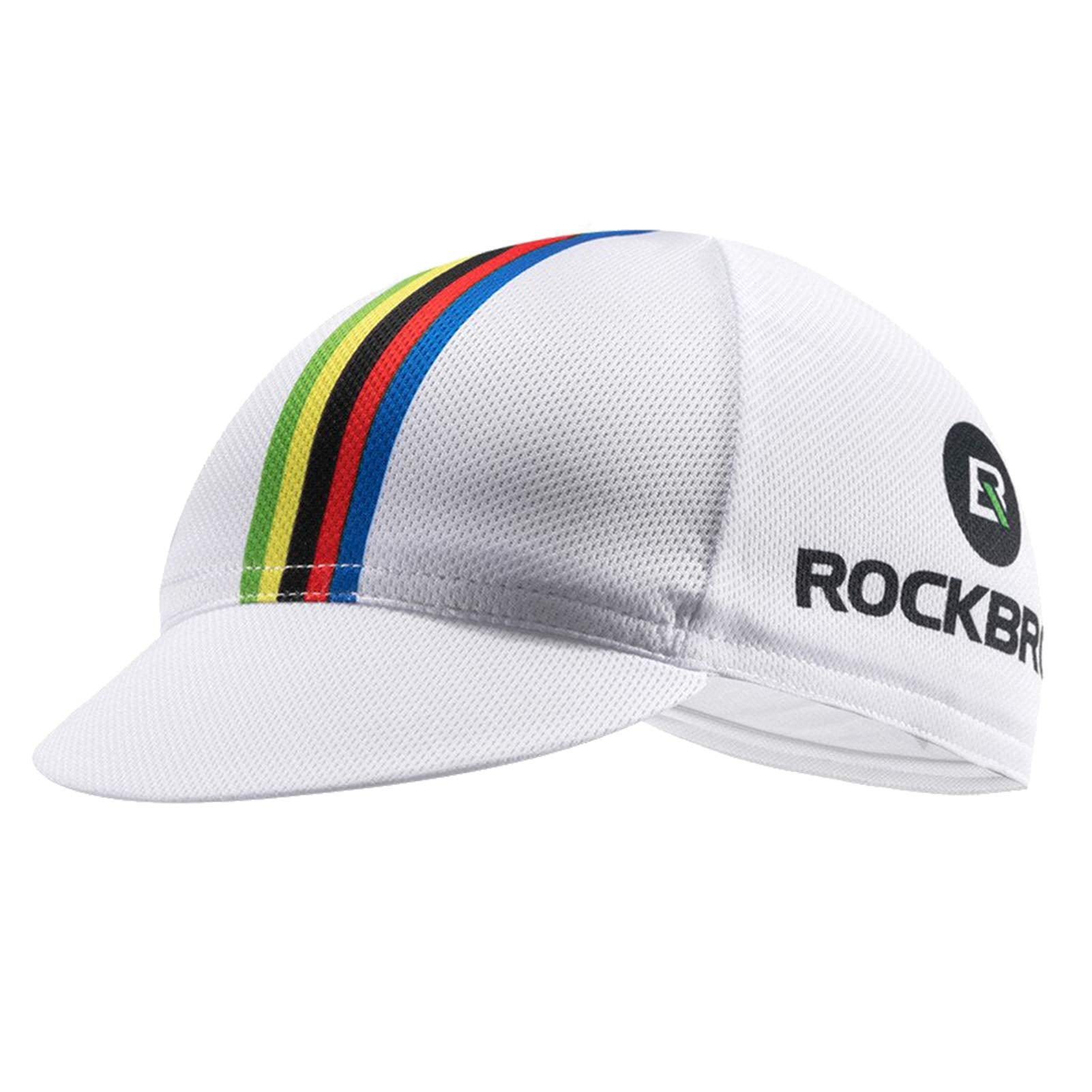 ROCKBROS Cycling Cap Sun Visor Ployester Breathable Rainbow Hat for Men Women - ROCKBROS