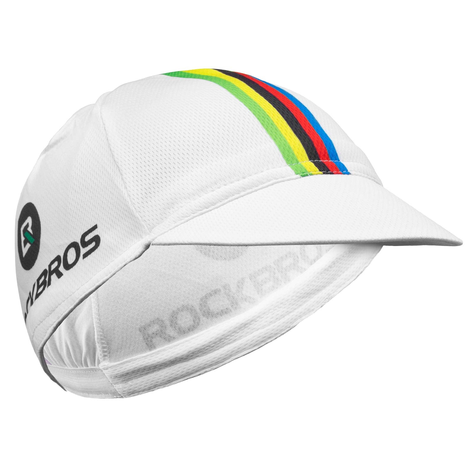 ROCKBROS Cycling Cap Sun Visor Ployester Breathable Rainbow Hat for Men Women - ROCKBROS