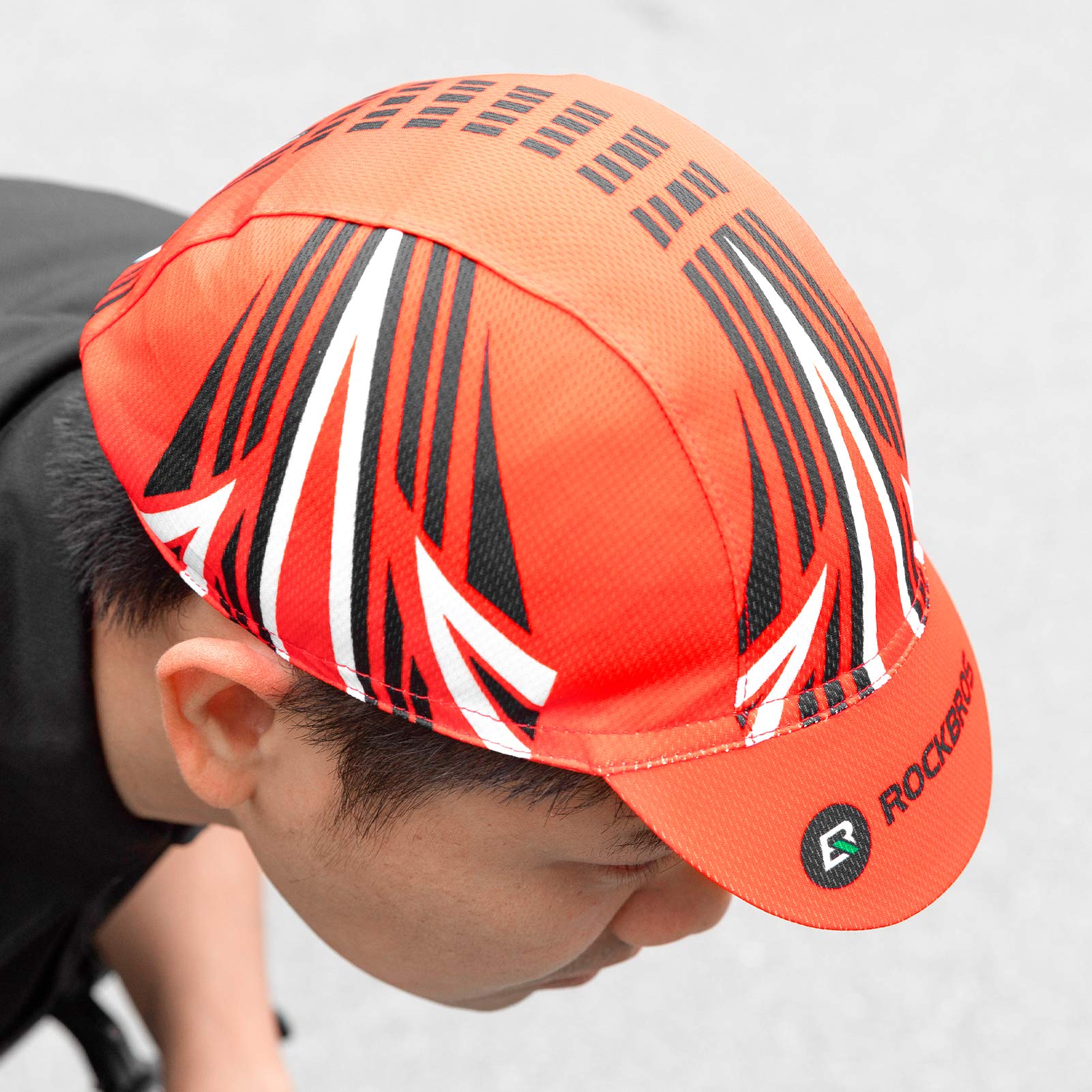 ROCKBROS Cycling Cap Sun Visor Ployester Breathable Rainbow Hat for Men Women - ROCKBROS