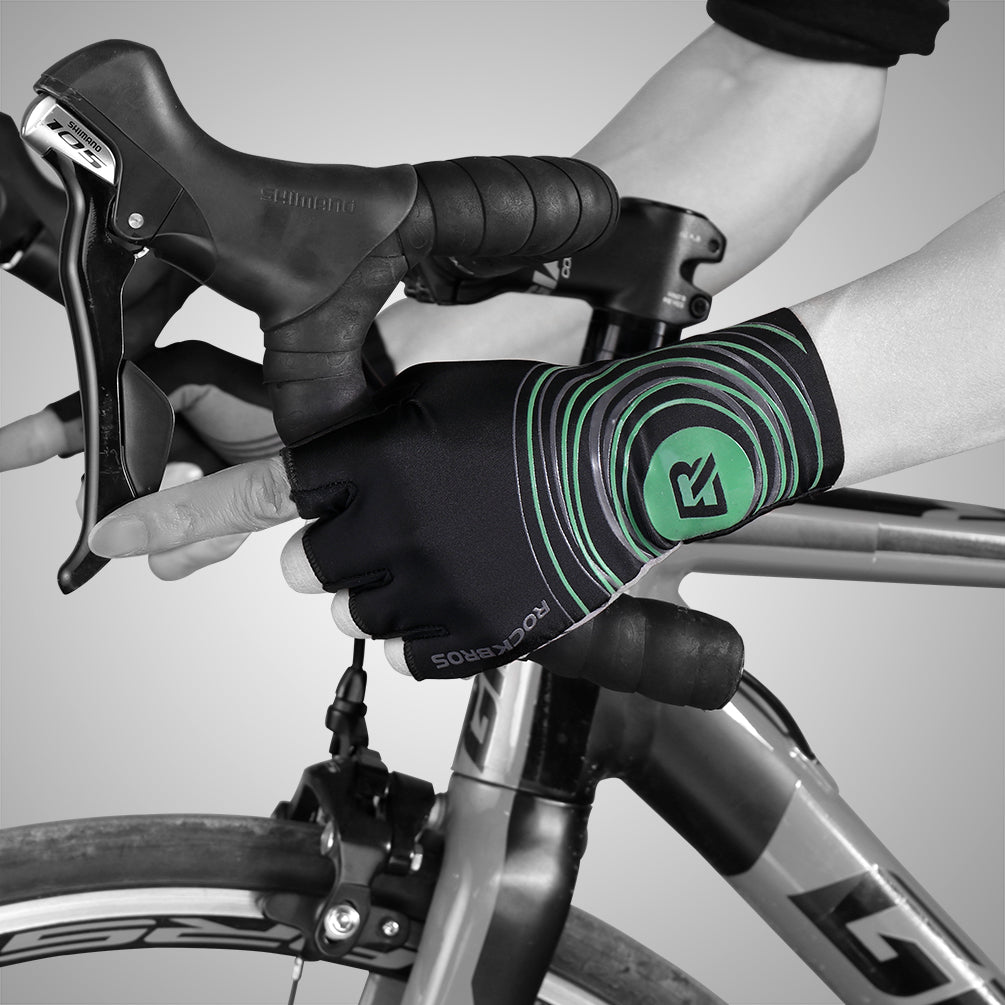 ROCKBROS Cycling Gloves Fitness Half Finger Extension Outdoor Mountaineering