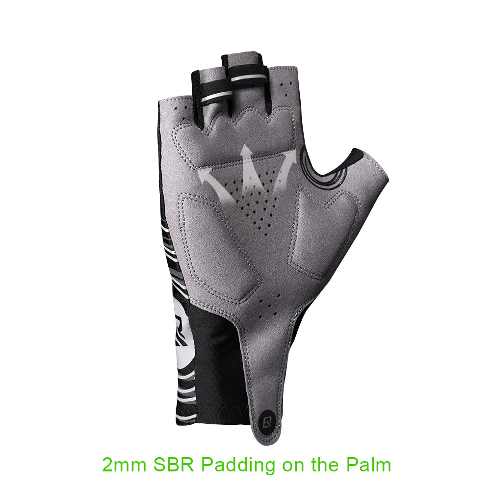 ROCKBROS Cycling Gloves Fitness Half Finger Extension Outdoor Mountaineering