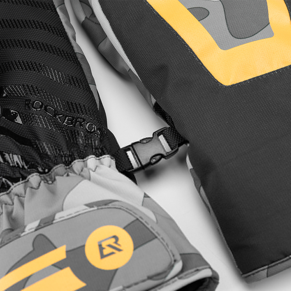 Winter Camouflage Ski Gloves