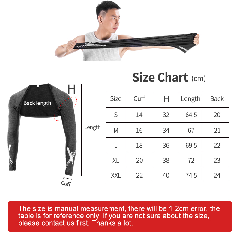 Men’s Ice Silk Shoulder & Sleeve Covers