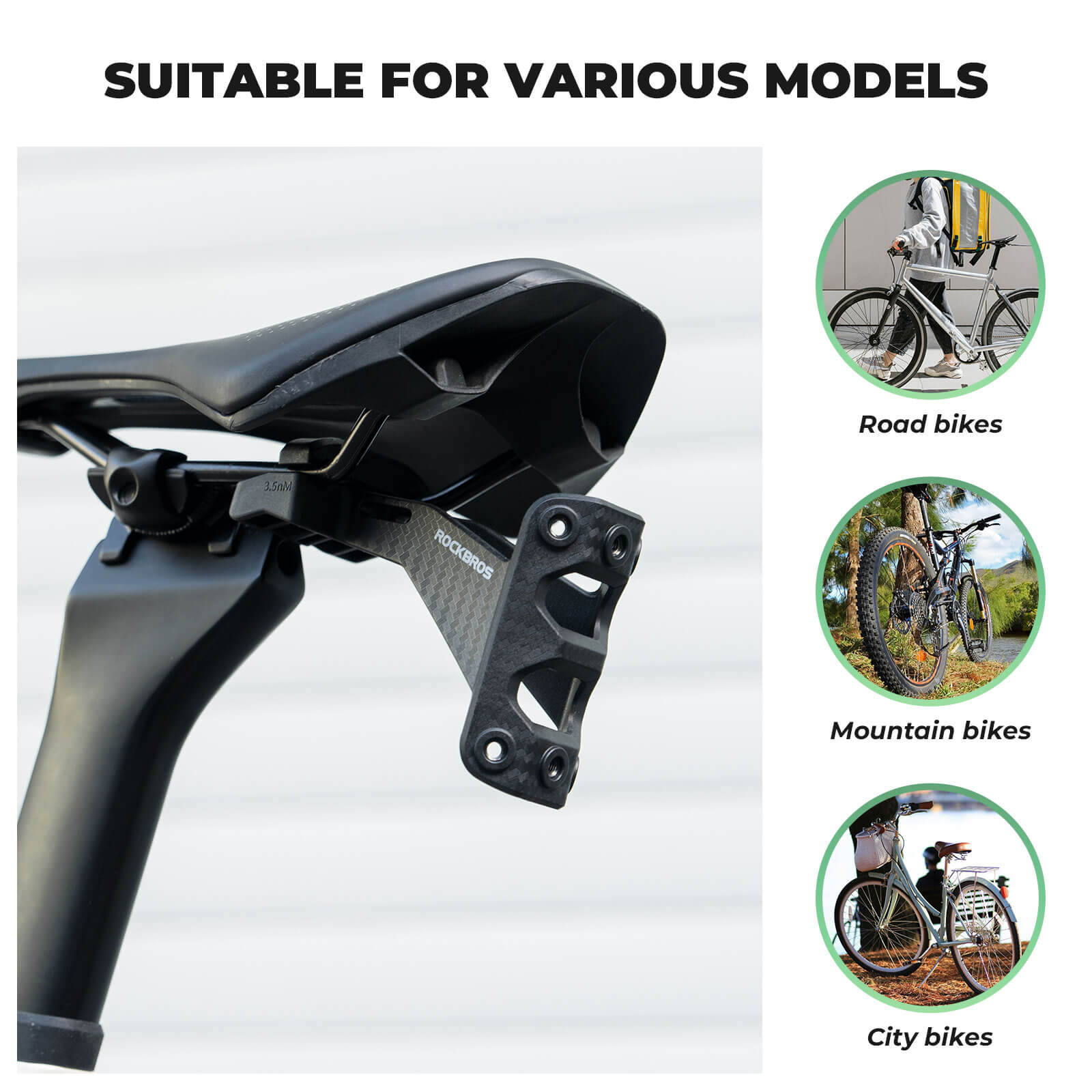 Triathlon Saddle Kettle Extension Rack