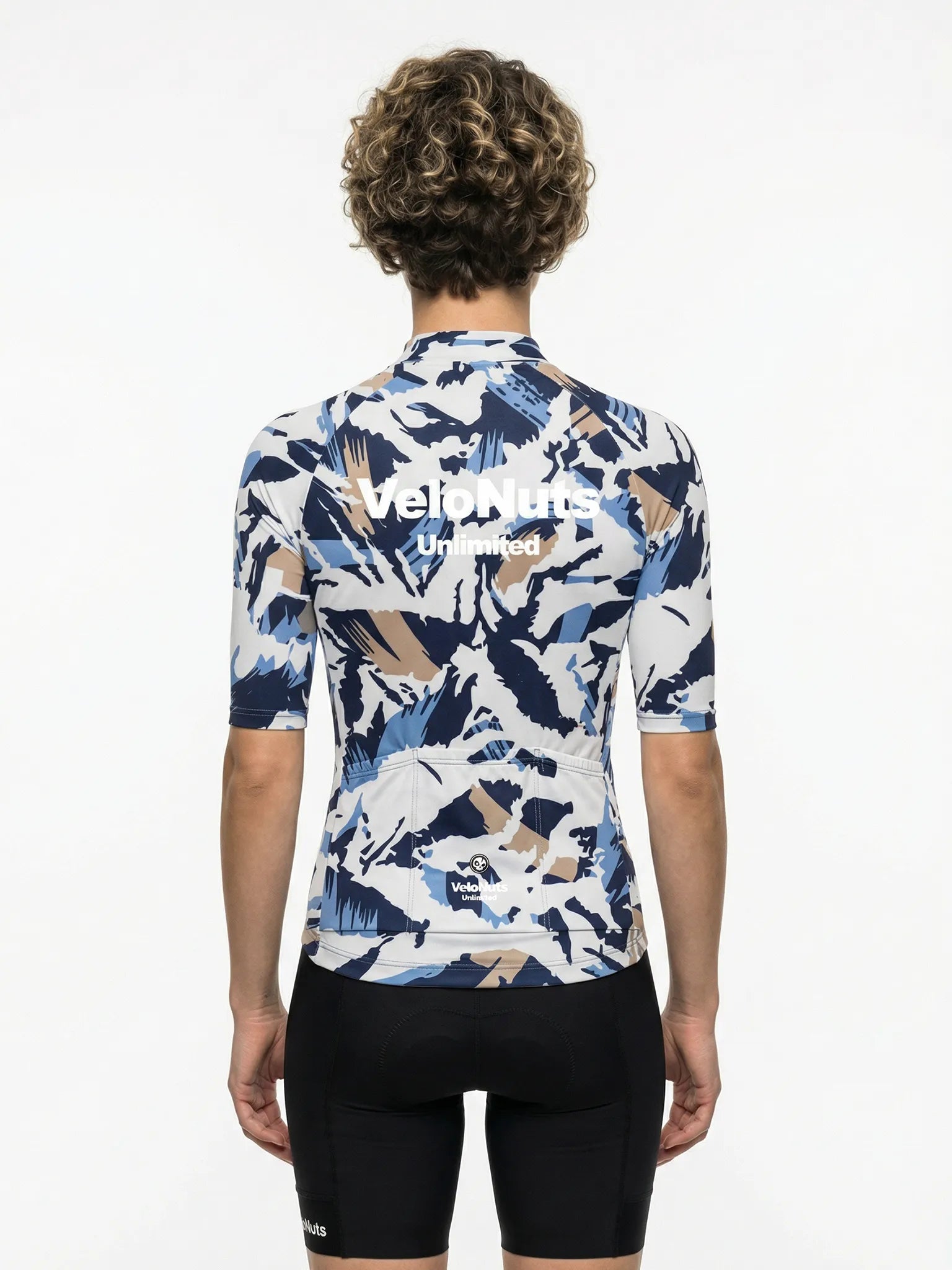 Women's Cycling Jersey Urban Camo#Type_Brush Leaf Camo