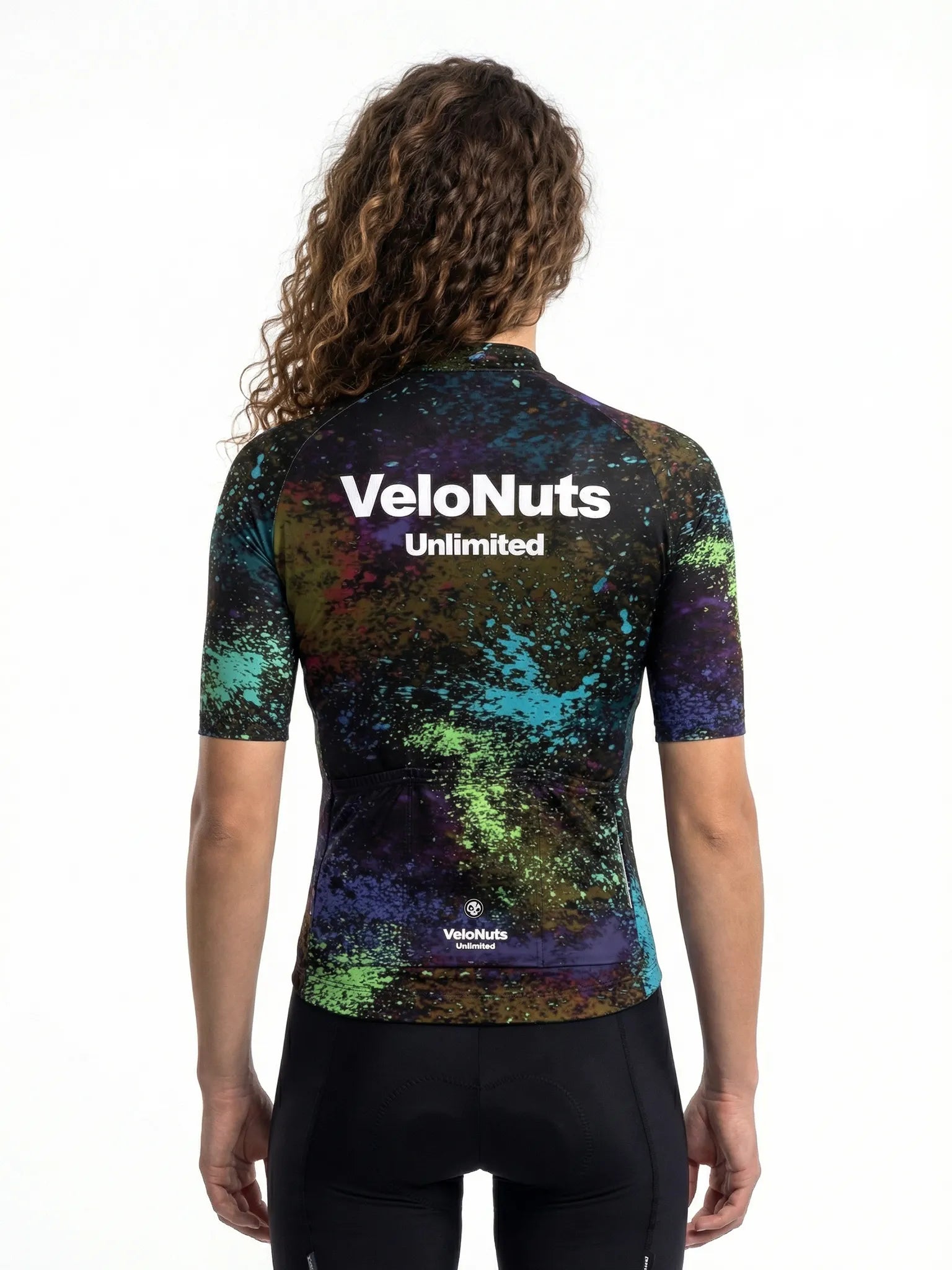 Women's Cycling Jersey Ink Burst#Type_Cosmic Spray