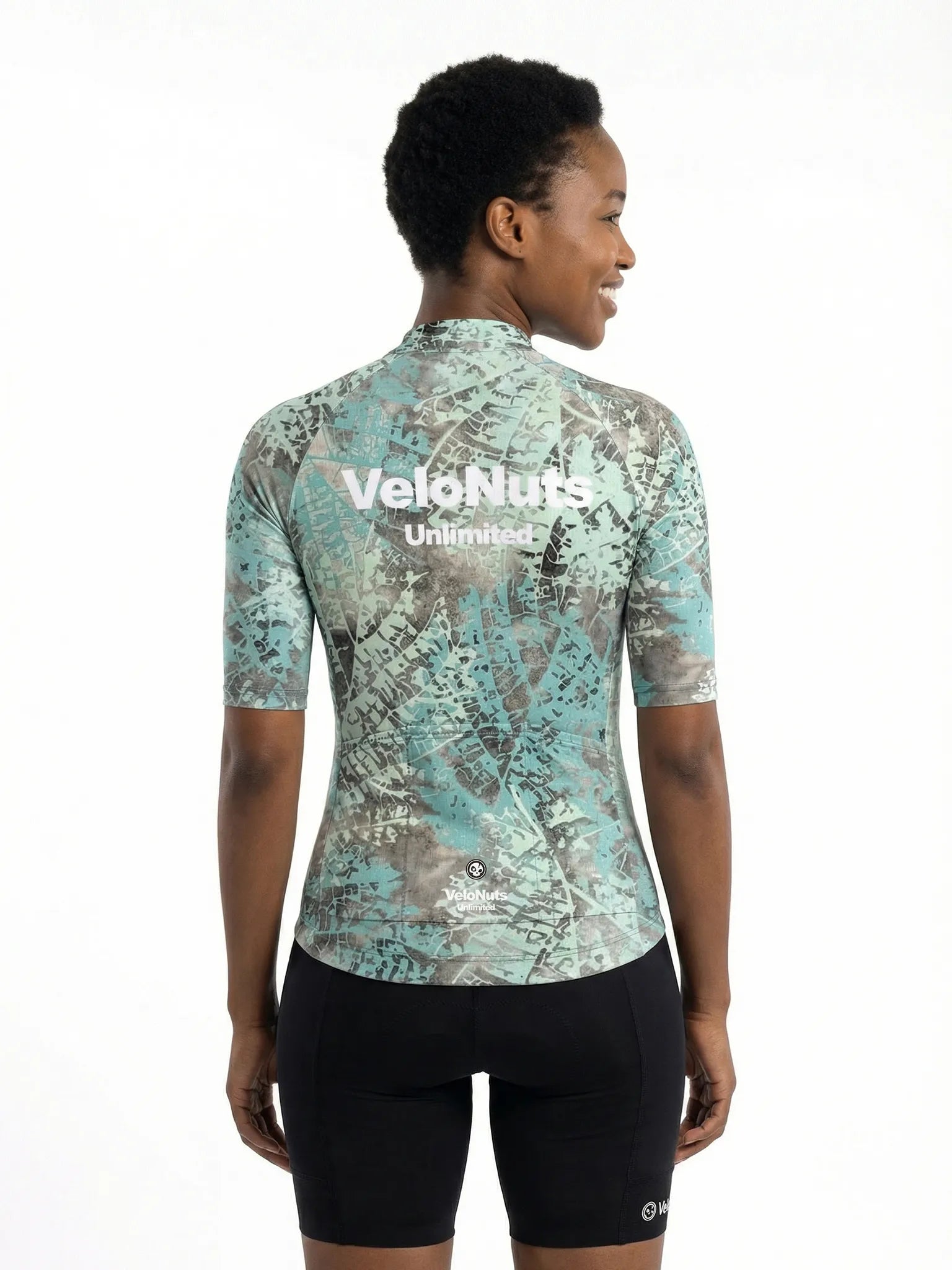 Women's Cycling Jersey Urban Camo#Type_Frost Scratch Camo
