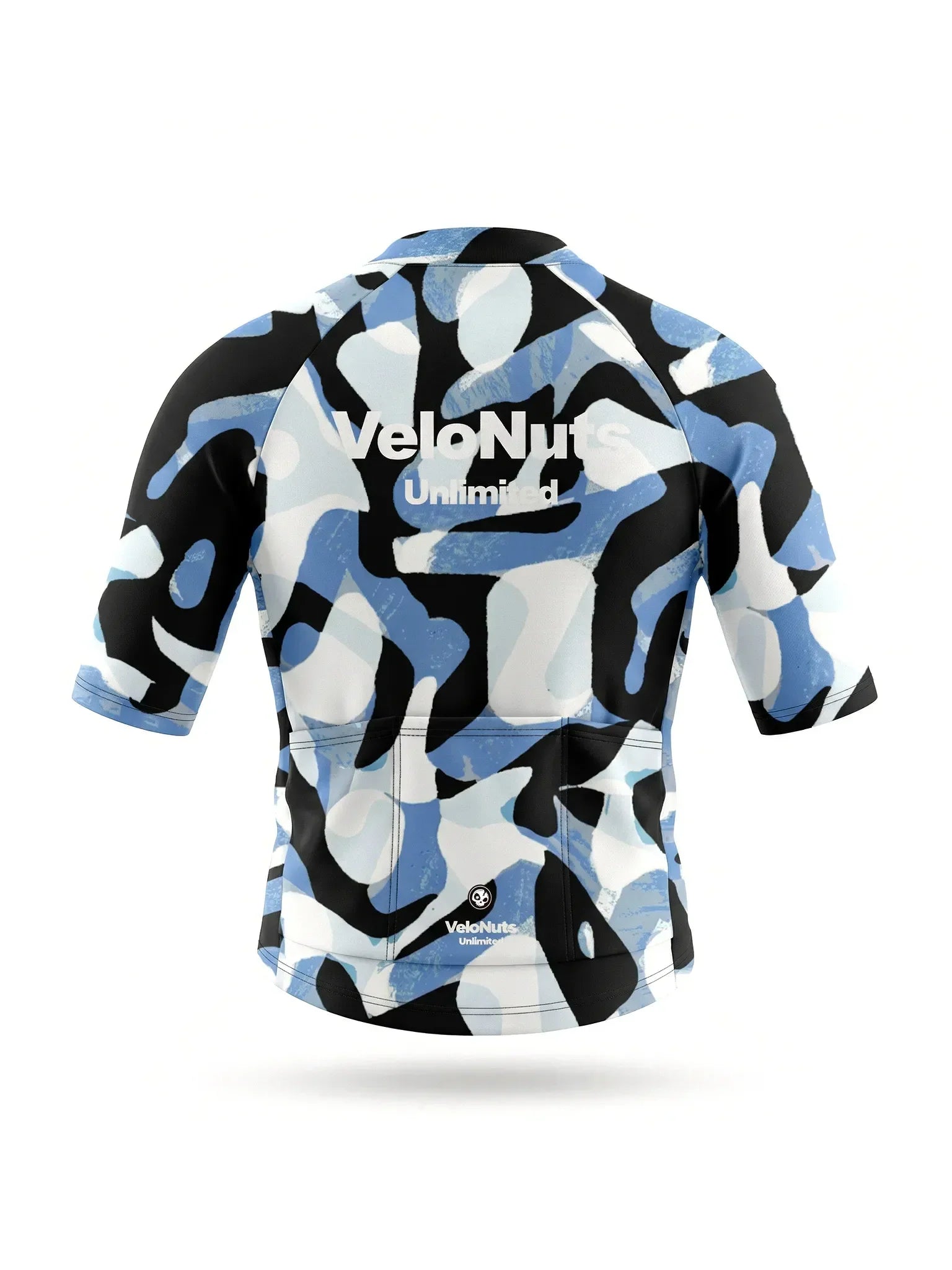 Women's Cycling Jersey Urban Camo#Type_Ink Blob Camo