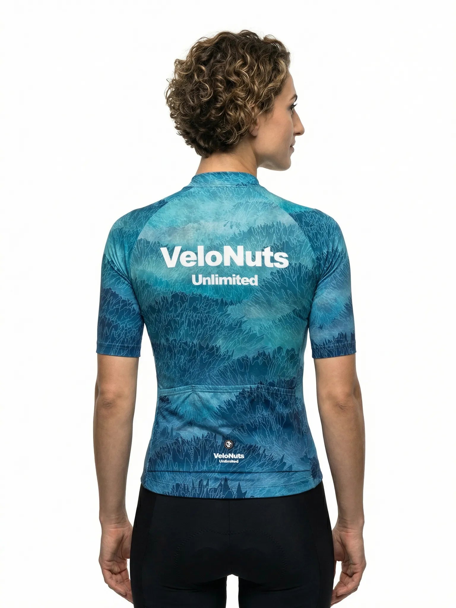 Women's Cycling Jersey Liquid Terrain#Type_Ice Reef Contour