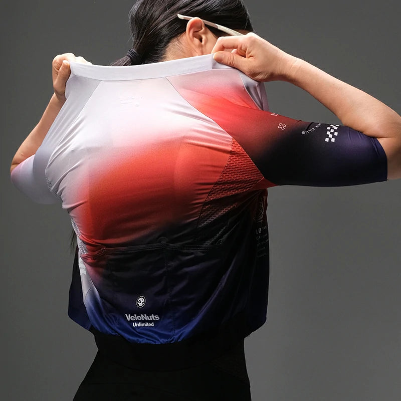 Velonuts Women Cycling Jersey Breathable Short Sleeve8